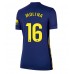 Atletico Madrid Nahuel Molina #16 Bortedrakt Dame 2025-26 Korte ermer